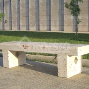 Cement benches - Bench P6