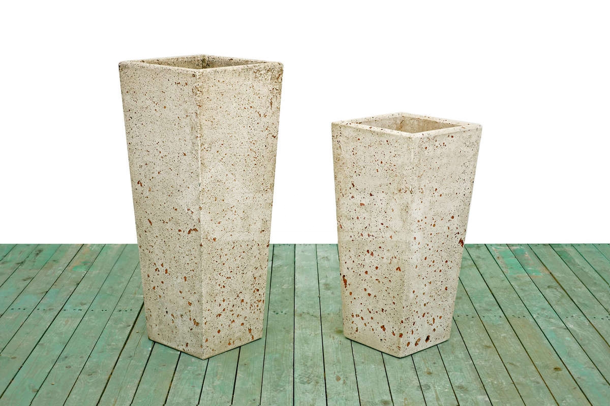 Square cone vase