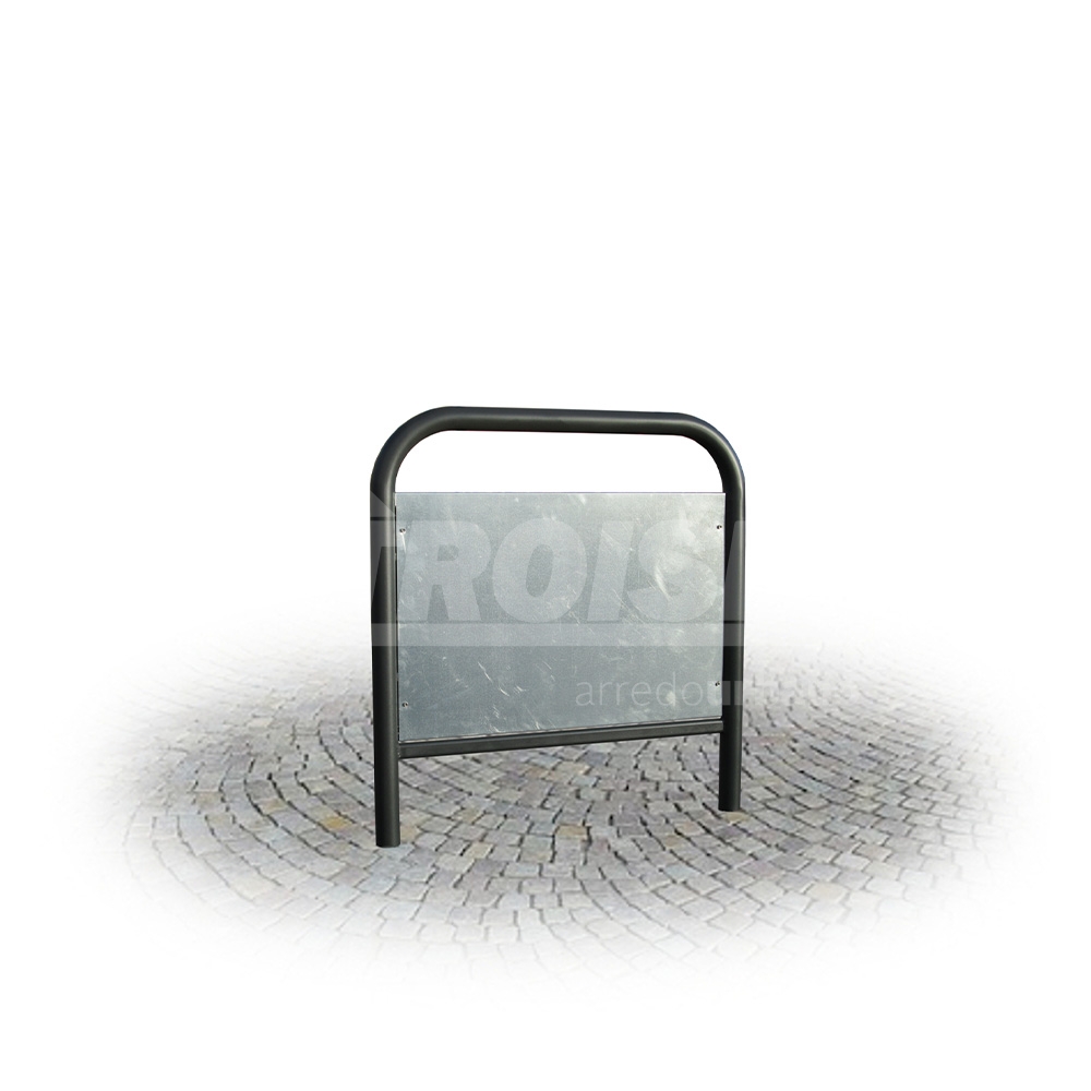 Art. T207 – Transenna Grecale Parapedonale con pannello pubblicitario