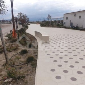 Panchina Monoblocco curva