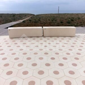Panchina Monoblocco curva